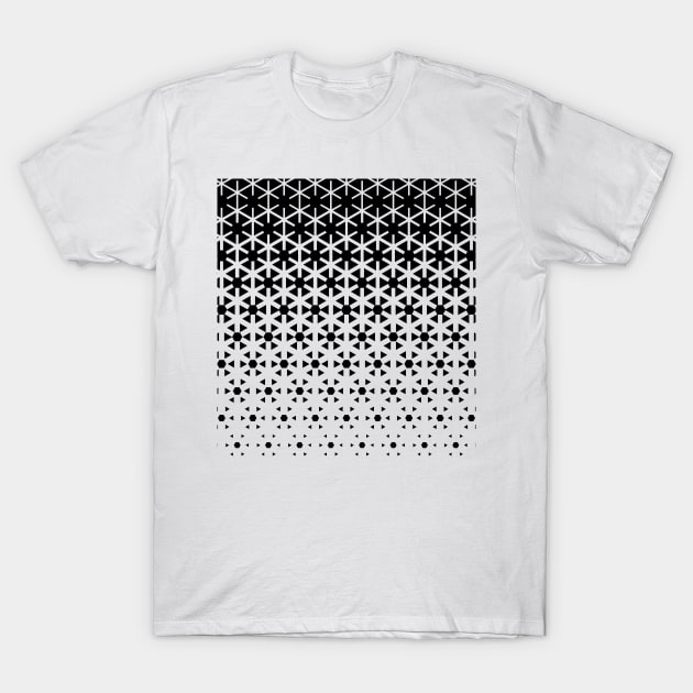 Geometric Hexagon Pattern T-Shirt by terrordro.me